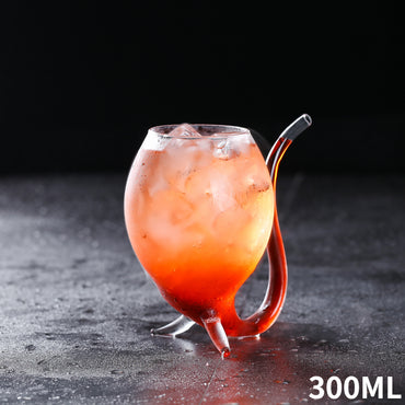 Creative Straw Glass Cup