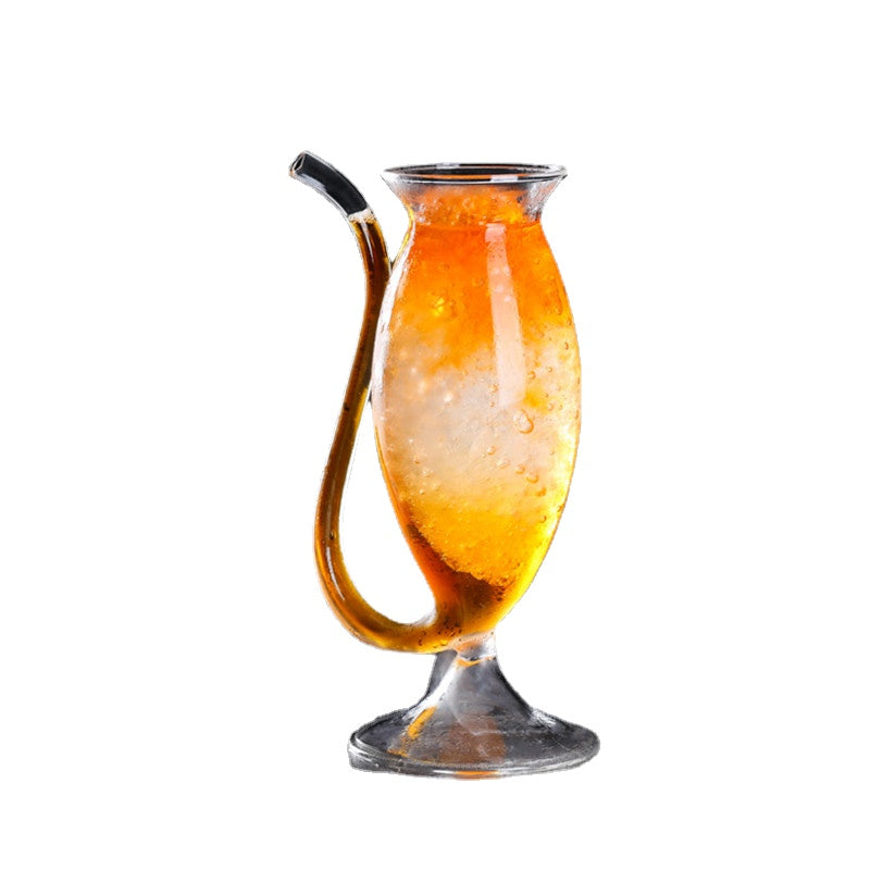 Creative Straw Glass Cup