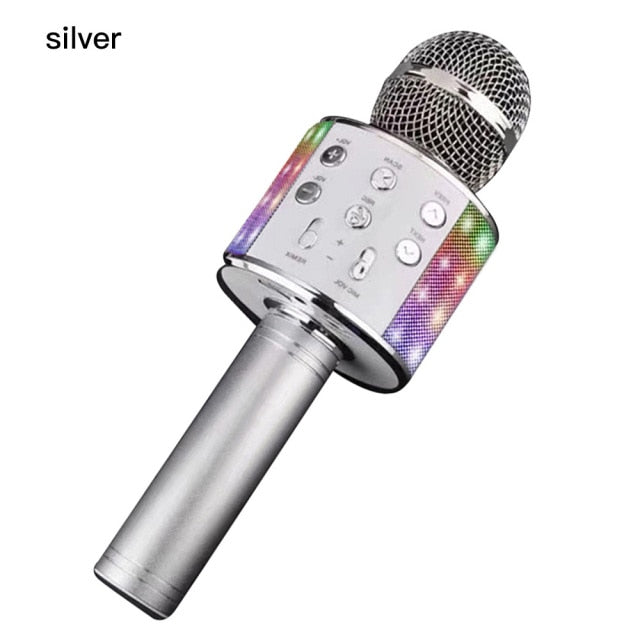 WS858 Wireless Bluetooth Karaoke Microphone