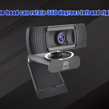 Webcam 1080P HD With Built-in HD Microphone