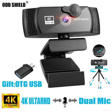 Full HD Webcam With Microphone Autofocus