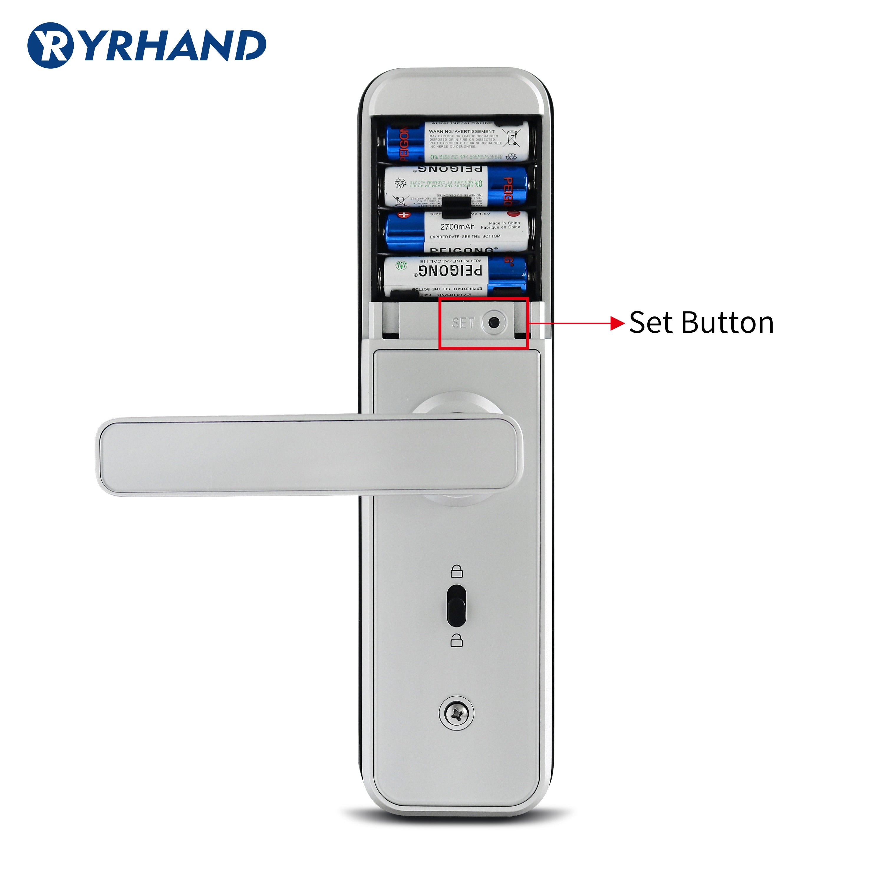 Waterproof Tuya Biometric Fingerprint Door Lock