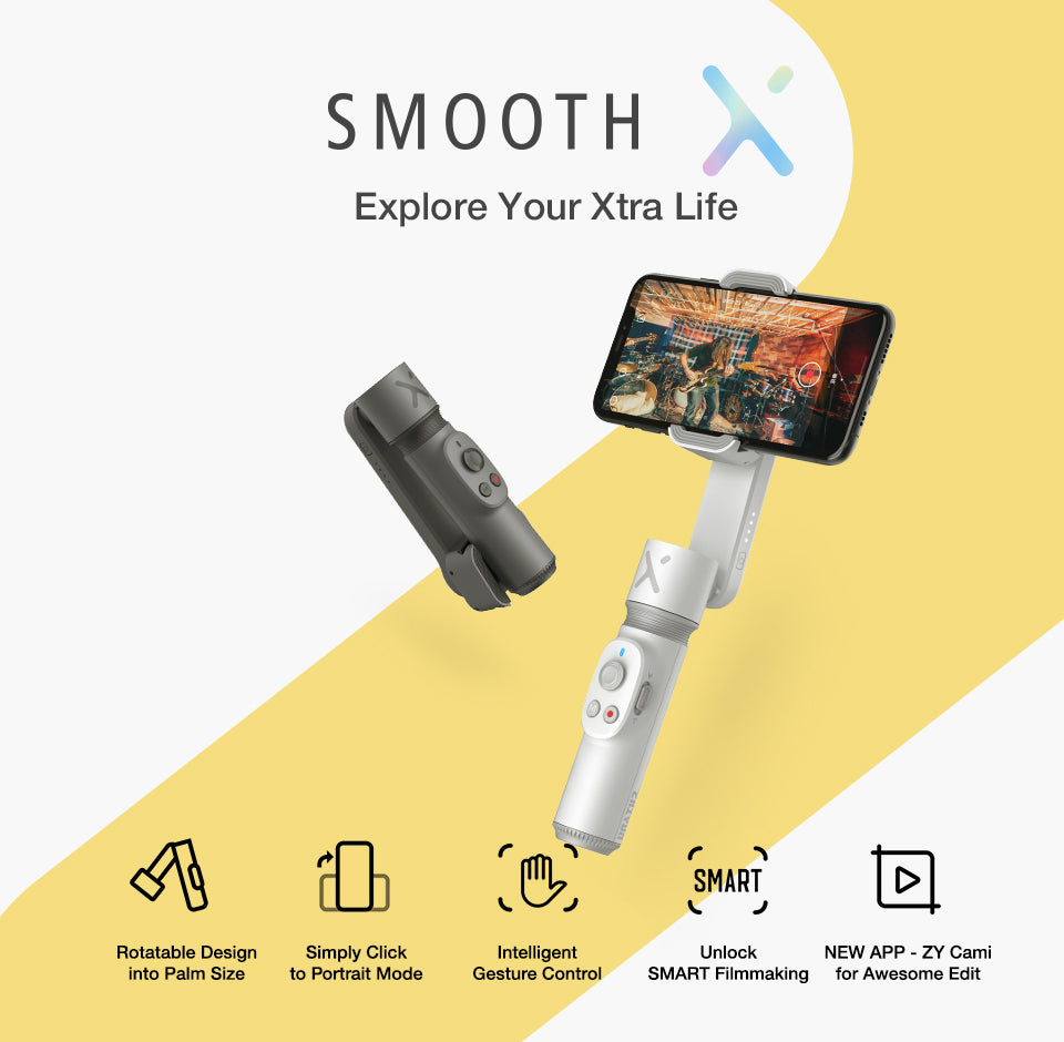 SMOOTH X Selfie Gimbal for Smartphones