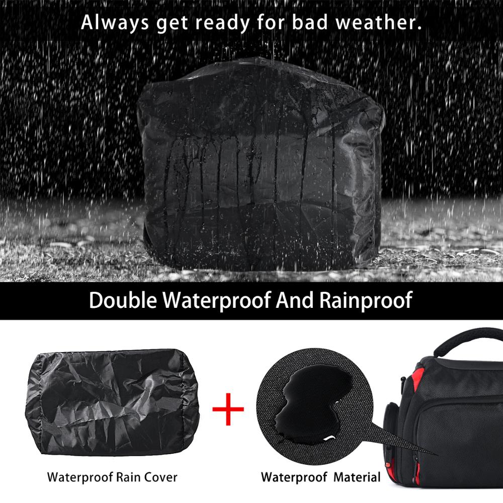 Fosoto Waterproof Professional DSLR Camera Bag